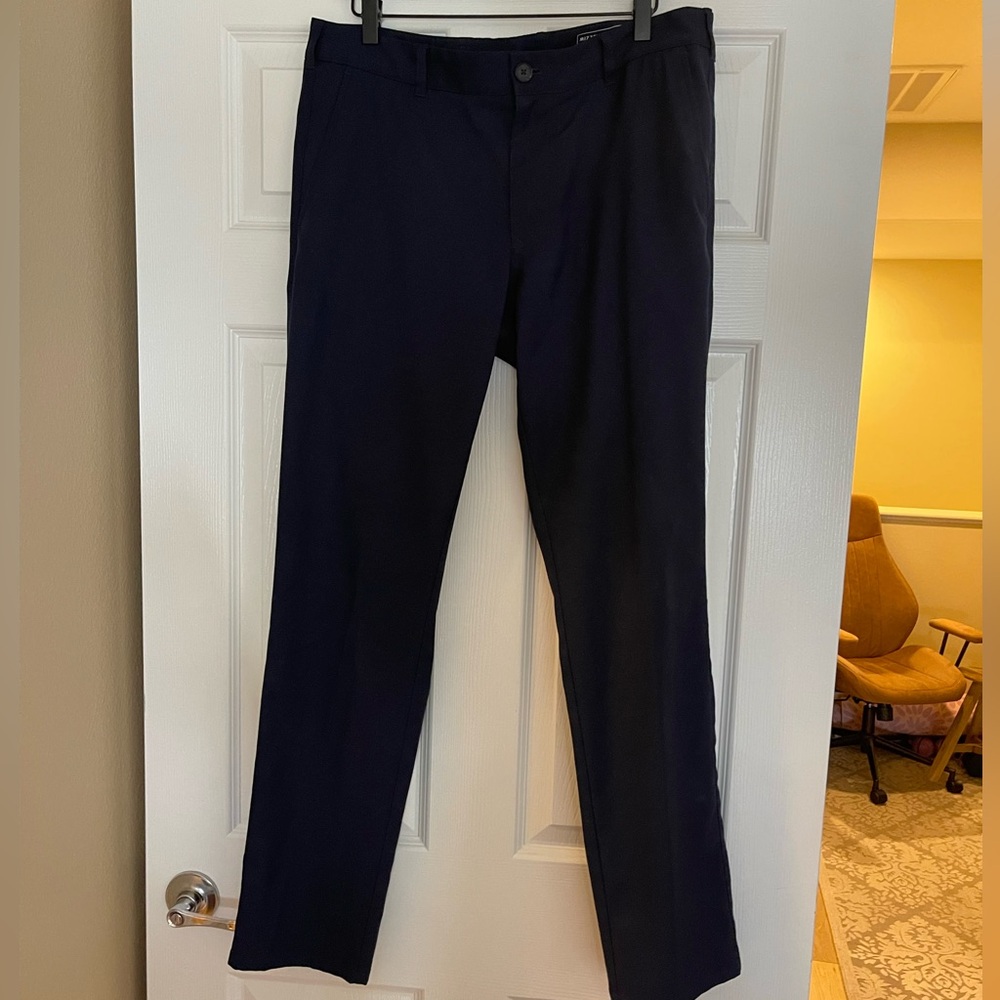 Mizzen+Main Navy Blue Baron Chino Pant - Picture 2 of 3